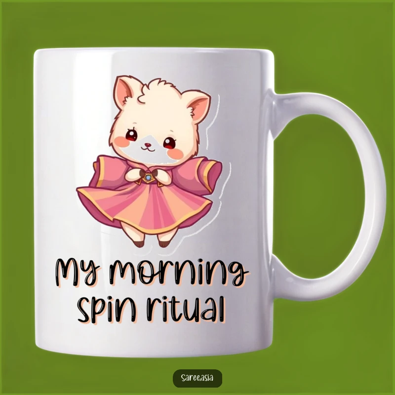 Funny Twirling Animal Mug: A Delightful Gift for Dancers and Dreamers