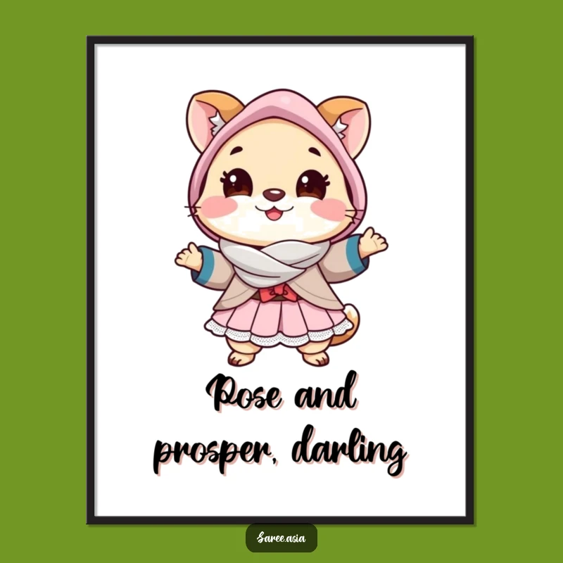 Free Printable Wall Art: Funny Animal Posing Art for a Stylish, Chic Home