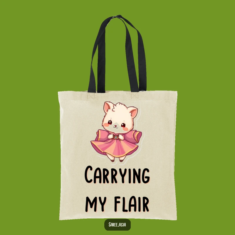 Funny Twirling Animal Tote Bag: Carry Your Style and Smiles Effortlessly